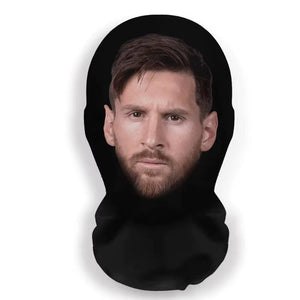 Interesting 3D Printed Seamless Ronaldo Kanye Mask Hat Cosplay Facial Mask Party Cosplay Props Mascaras Halloween Mask