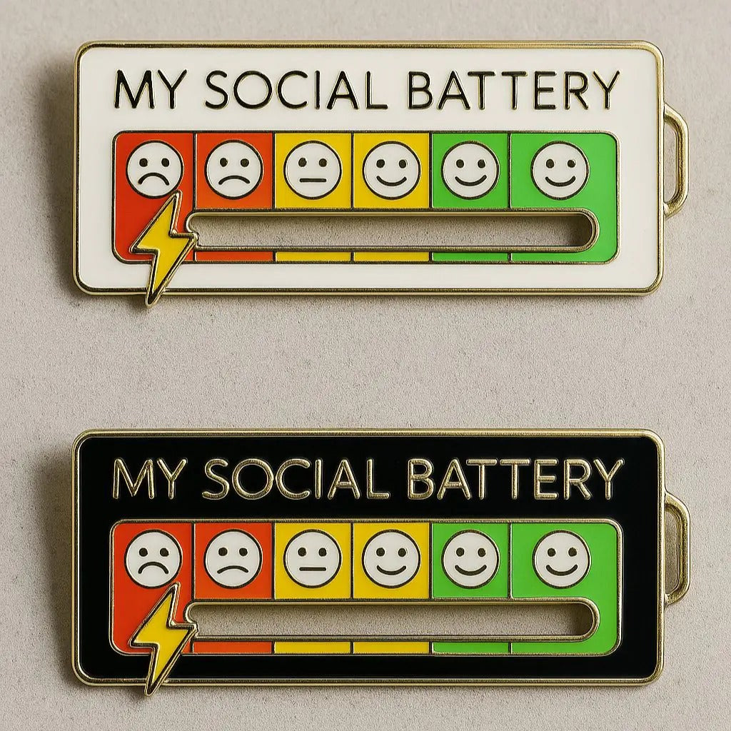 VibeMeter™ Social Battery Pin