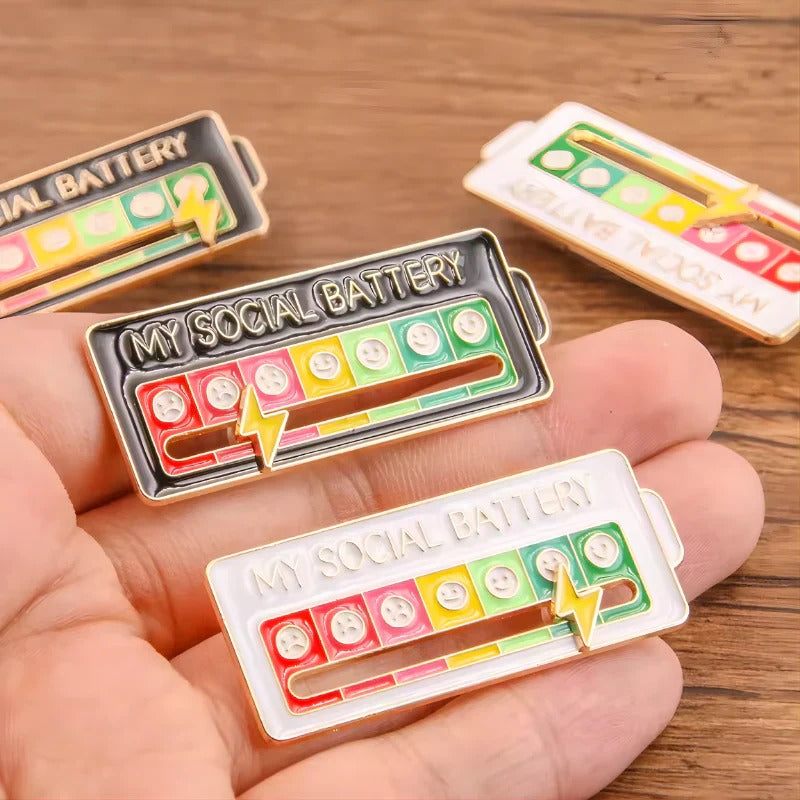 VibeMeter™ Social Battery Pin